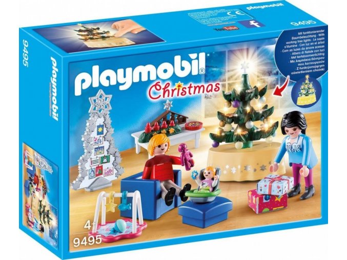 PLAYMOBIL® 9495 Vánoční pokoj