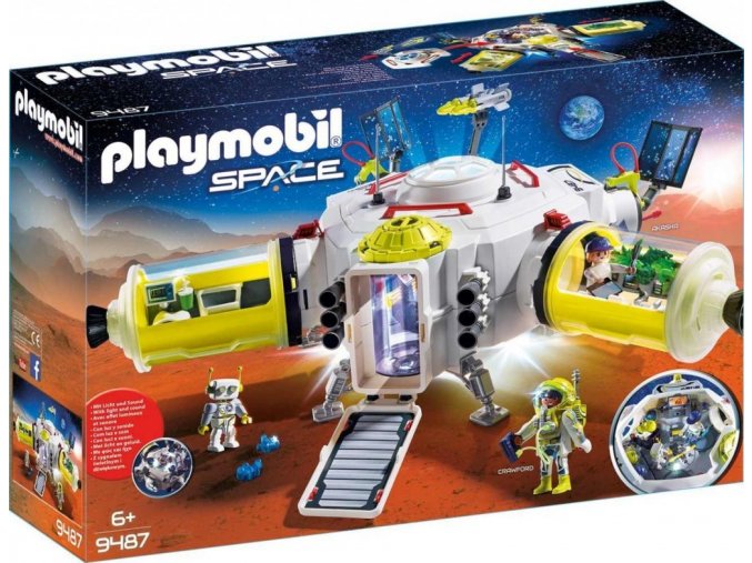 PLAYMOBIL® 9487 Vesmírná stanice na Marsu