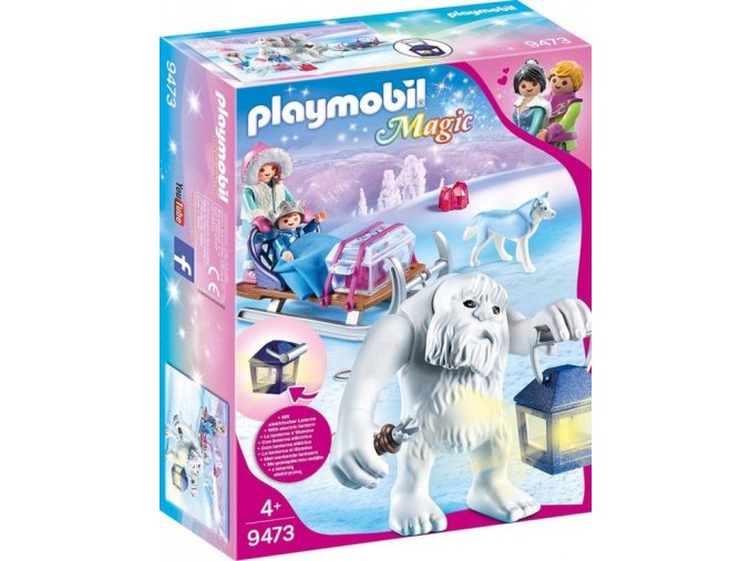 PLAYMOBIL® 9473 Sněžný muž a sáně