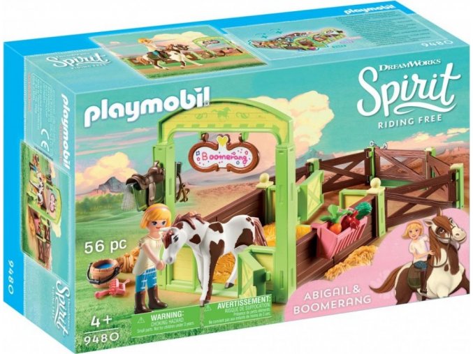 PLAYMOBIL® 9480 Koňský box "Abigail & Boomerang"