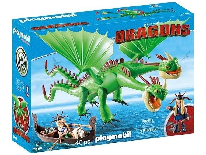PLAYMOBIL® 9458 Rafana a Ťafan s Krkounem a Plivounem