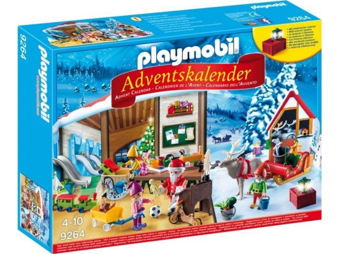 PLAYMOBIL® 9264 Adventní kalendář Santova dílna