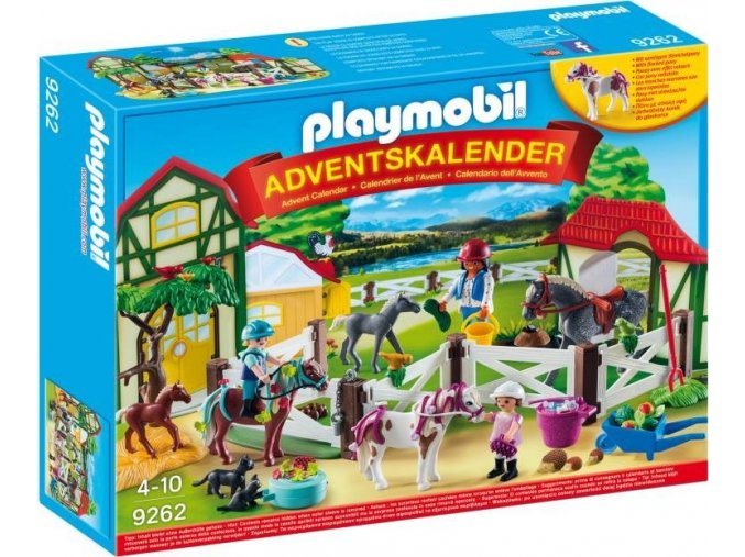 PLAYMOBIL® 9262 Adventní kalendář Koňská farma