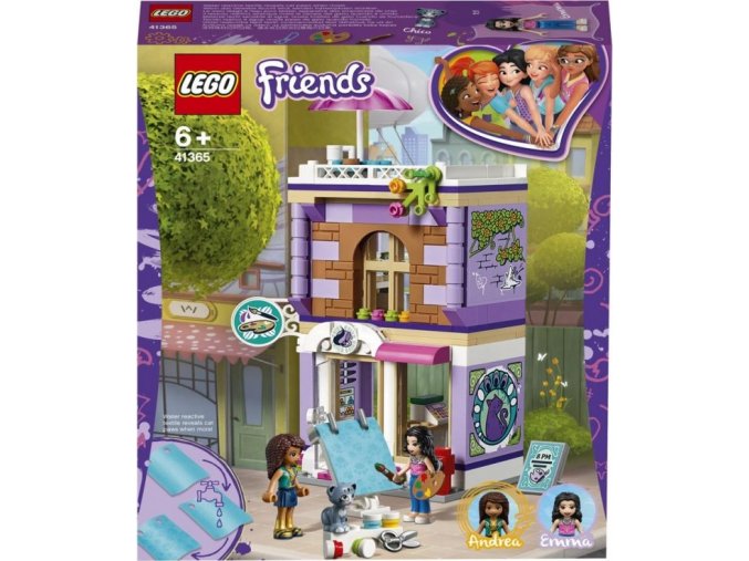 LEGO® Friends 41365 Emma a umělecké studio