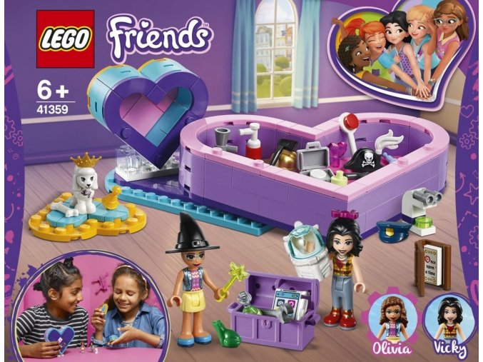 LEGO® Friends 41359 Balíček srdíčkových krabiček přátelství