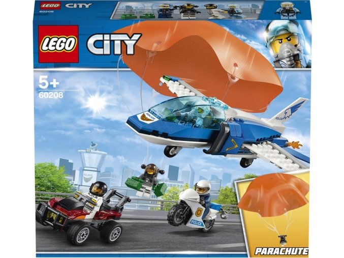 LEGO® City 60208 Zatčení zloděje s padákem