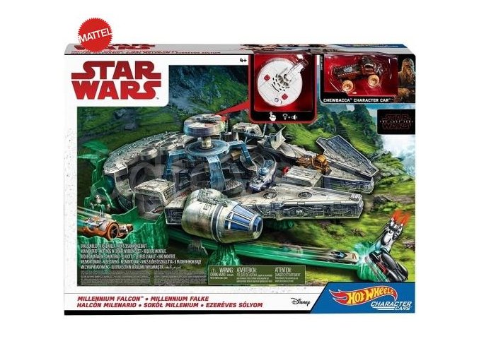 hotwheels millennium falcon draha