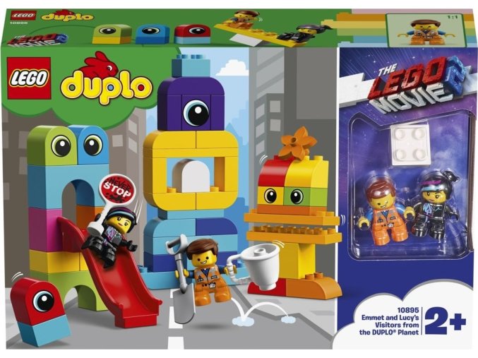 LEGO® DUPLO® 10895 Emmet, Lucy a návštěvníci z DUPLO® planety