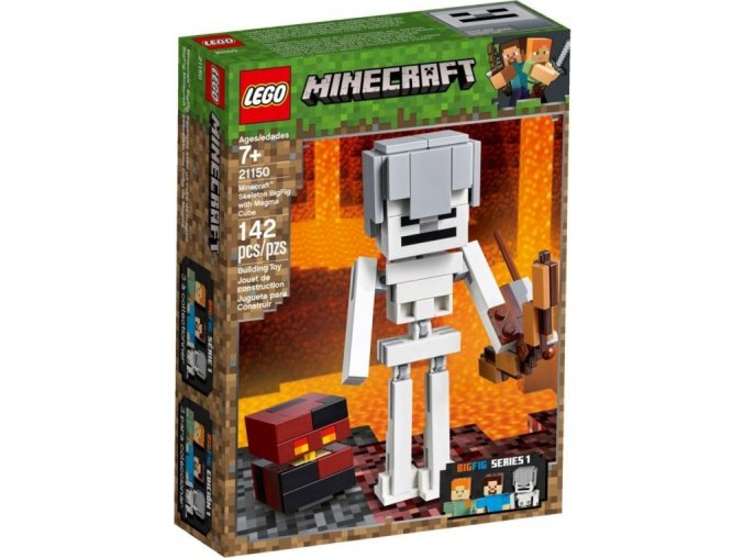 LEGO® Minecraft 21150 Velká figurka: Kostlivec s pekelným slizem