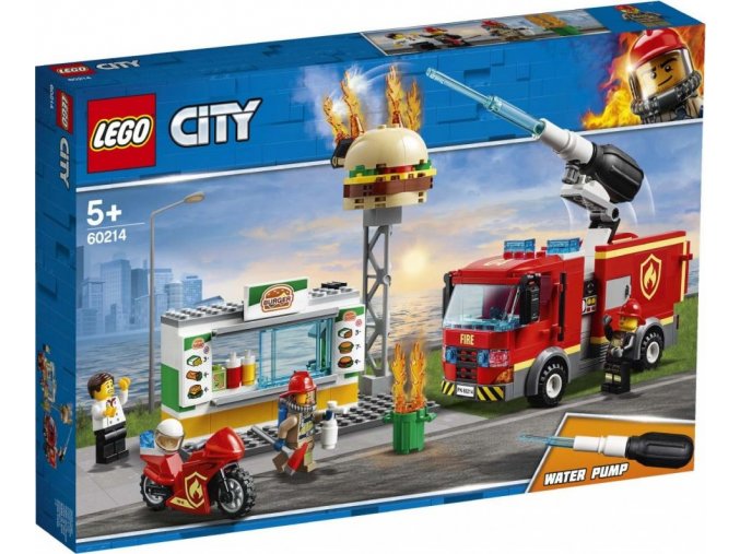 LEGO® City 60214 Záchrana burgrárny