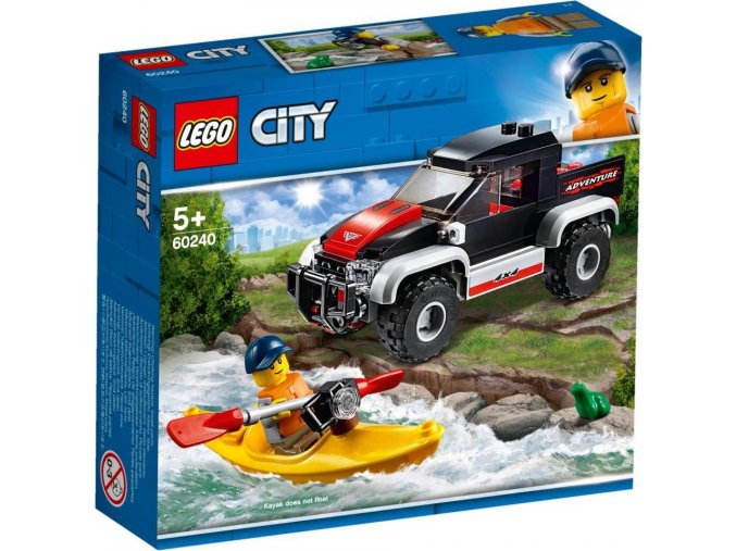 LEGO® City 60240 Dobrodružství na kajaku
