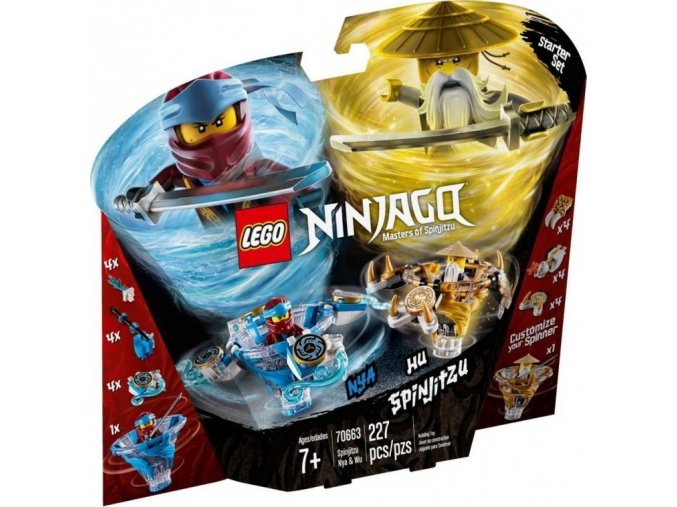 LEGO® Ninjago 70663 Spinjitzu Nya a Wu