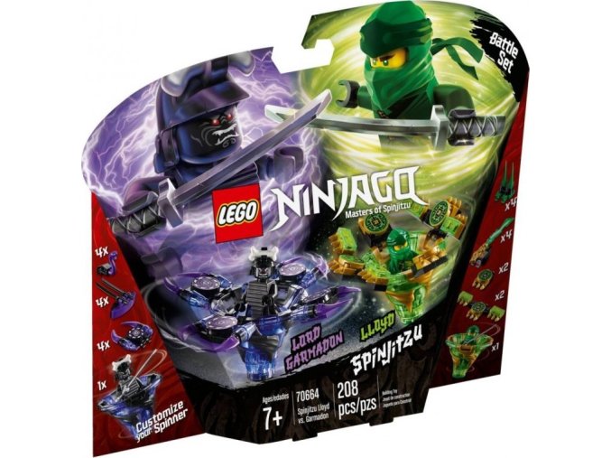 LEGO® Ninjago 70664 Spinjitzu Lloyd vs. Garmadon