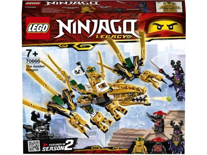 LEGO® Ninjago 70666 Zlatý drak