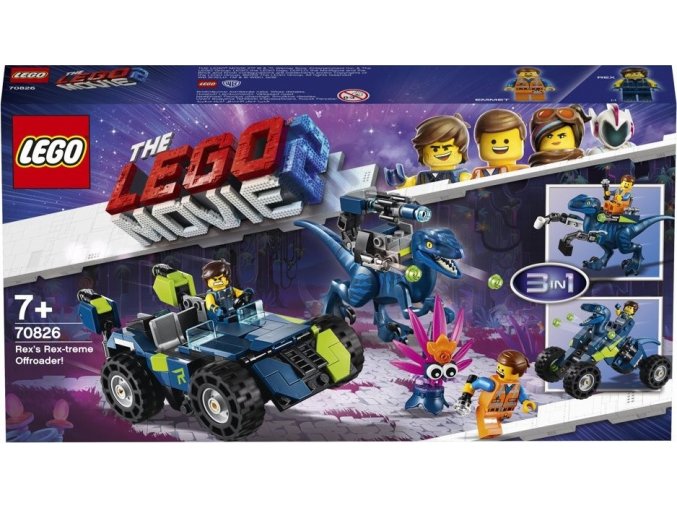 LEGO® Movie 70826 Rexův rextrémní terénní vůz!