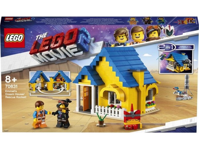 LEGO® Movie 70831 Emmetův vysněný dům/Záchranná raketa!