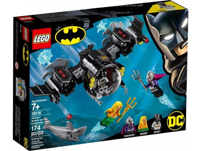 LEGO® Super Heroes 76116 Batmanova ponorka a střetnutí pod vodou