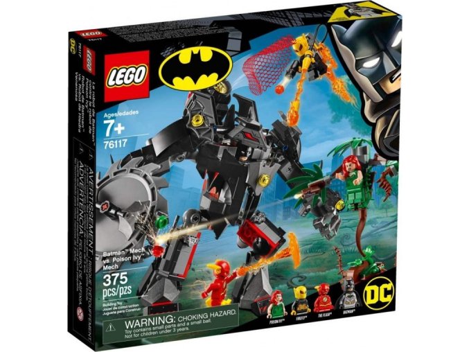 LEGO® Super Heroes 76117 Souboj robotů Batmana a Poison Ivy™