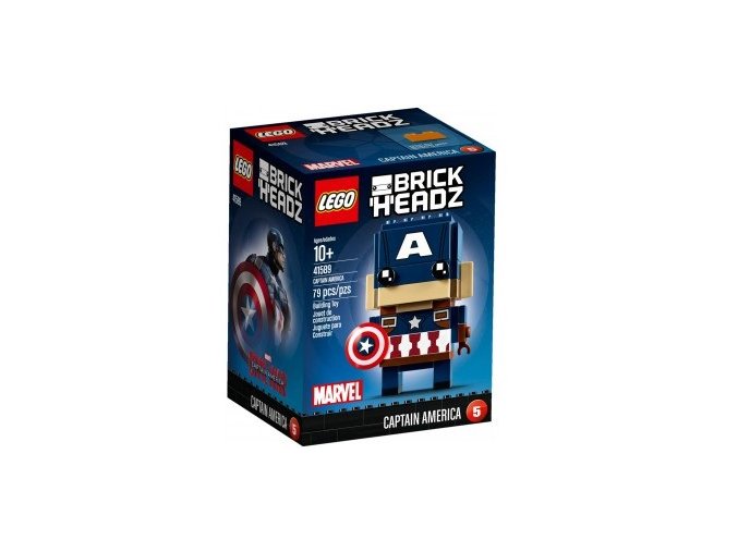 41589 lego brickheadz captain america