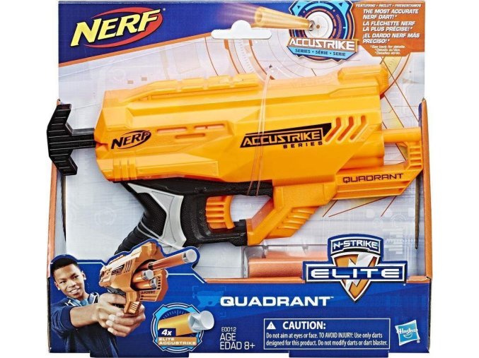 NERF Accustrike pistole Quadrant