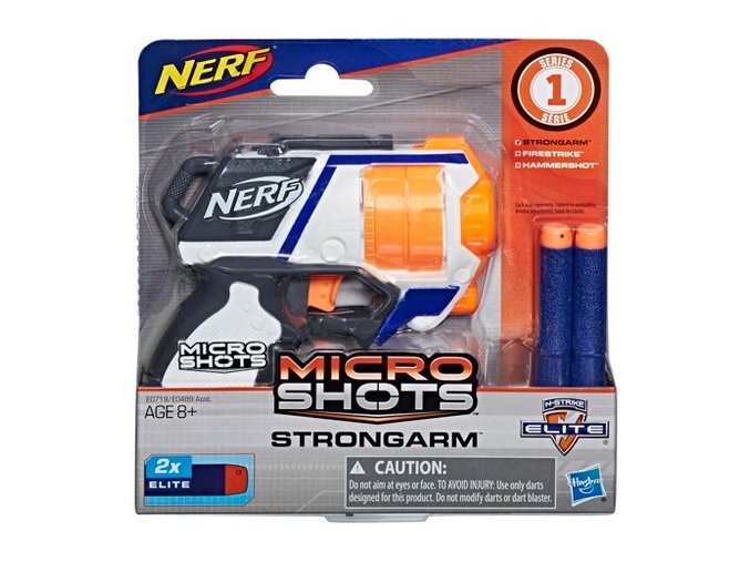 Nerf n strike elite microshots strongarm