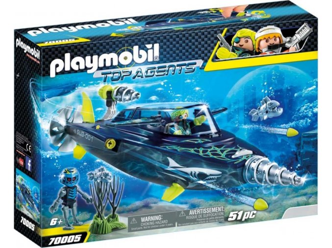 PLAYMOBIL® 70005 Team S.H.A.R.K. Drill Destroyer