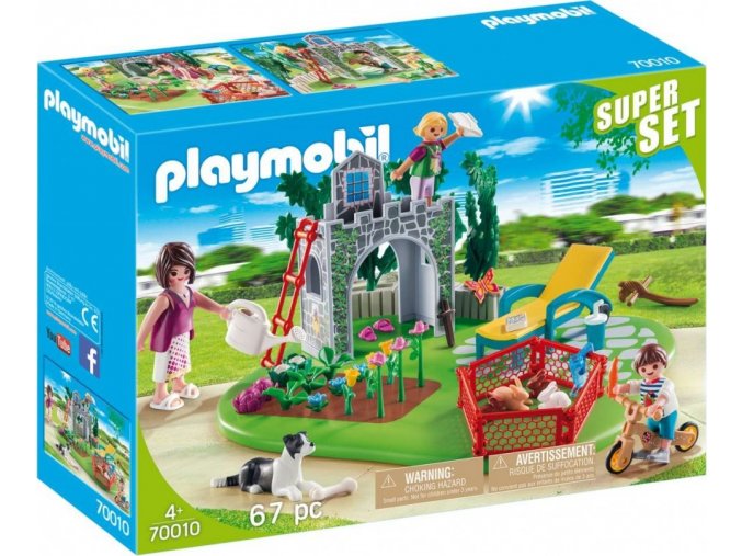 PLAYMOBIL® 70010 Rodinná zahrada, Superset