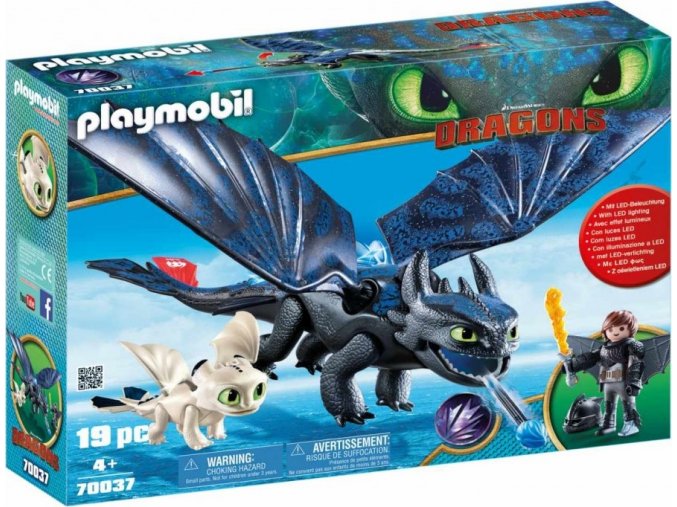 PLAYMOBIL® 70037 Dragons Bezzubka a Škyťák