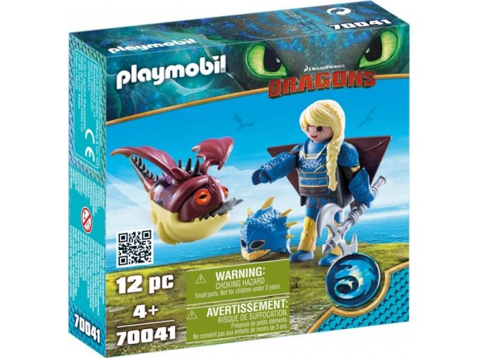 PLAYMOBIL® 70041 Dragons Astrid v létacím plášti a Trnožrout