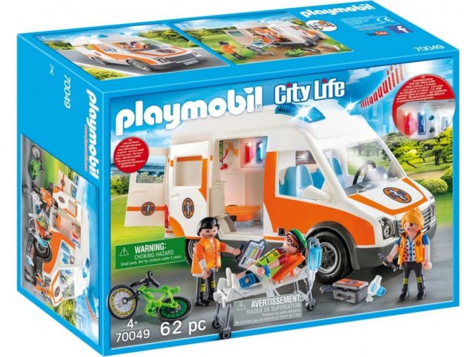 PLAYMOBIL® 70049 Záchranářská sanitka