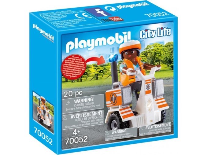 PLAYMOBIL® 70052 Záchranářský segway