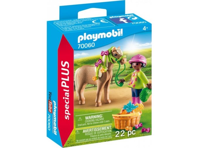 PLAYMOBIL® 70060 Dívka s poníkem