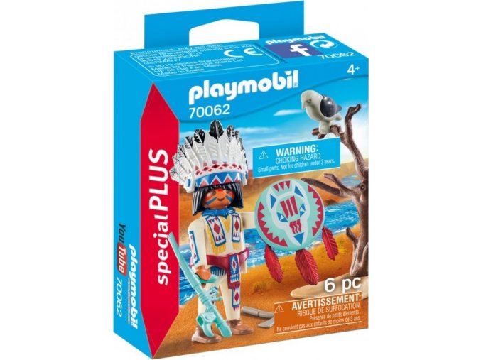 PLAYMOBIL® 70062 Indiánský náčelník