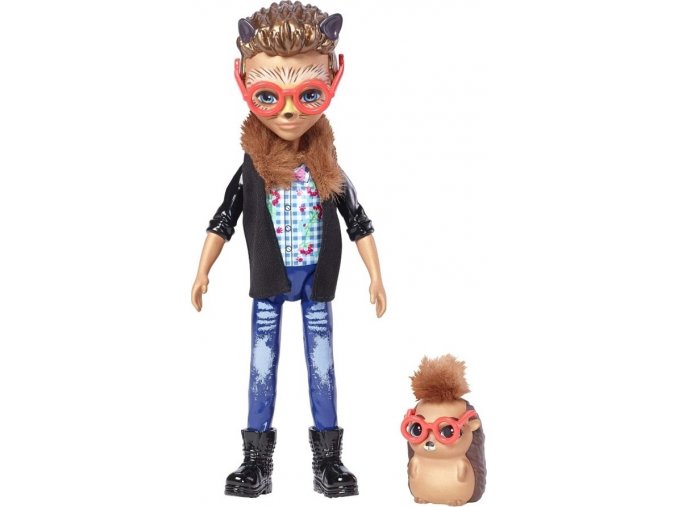 EnchanTimals chlapeček se zvířátkem Hixby Hedgehog a Pointer