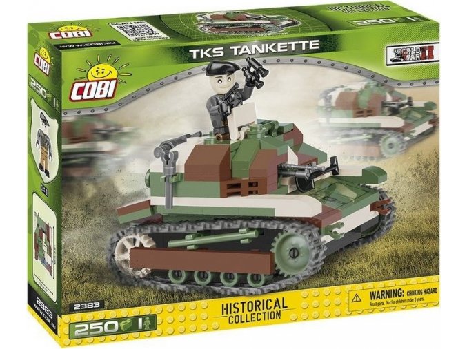 COBI 2383 Malá armáda WWII Lehký tank