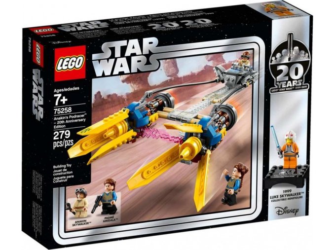 LEGO® Star Wars 75258 Anakinův kluzák – edice k 20. výročí
