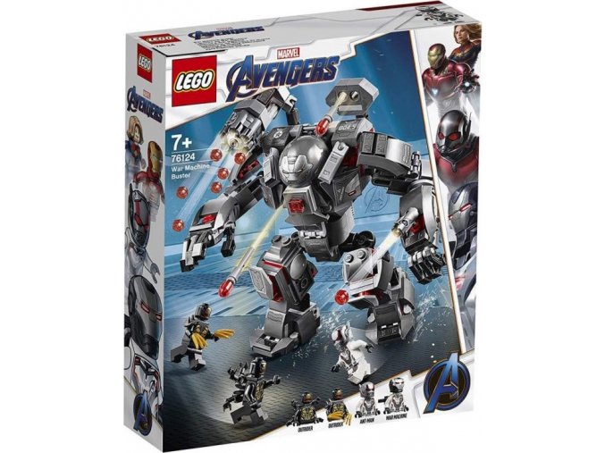 LEGO® Super Heroes 76124 War Machine v robotickém obleku