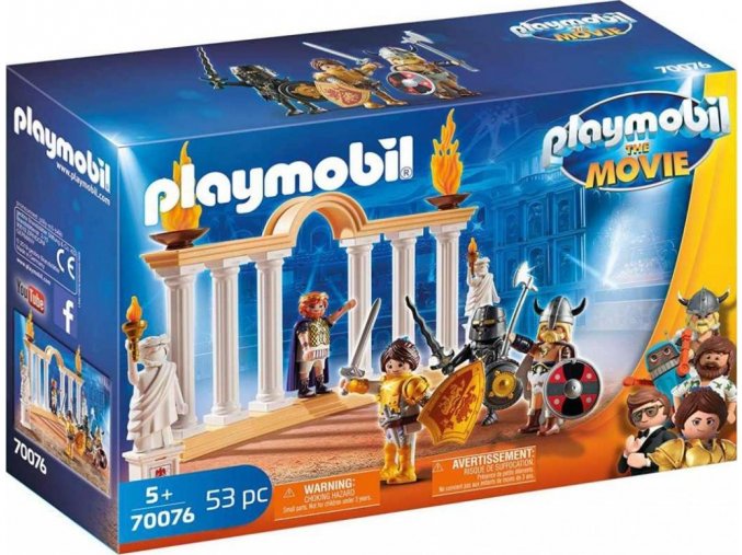 PLAYMOBIL® 70076 THE MOVIE Císař Maximus v Koloseu