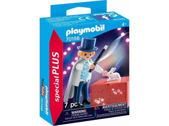 PLAYMOBIL® 70156 Kouzelník s kouzelnou bednou