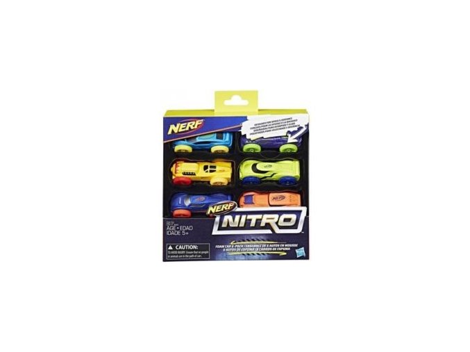 nerf nitro 6 pack auticka