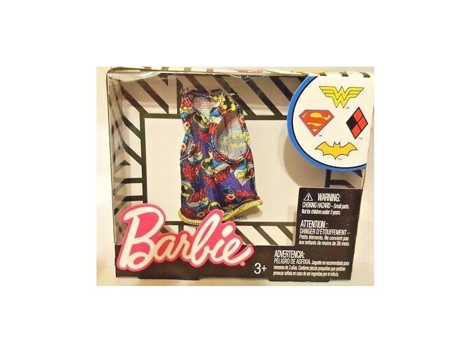 barbie top pro panenku batgirl obleceni tricko