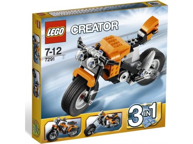 LEGO® Creator 7291 Silniční rebel 3 v 1