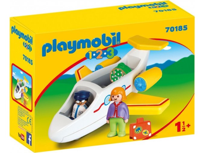 PLAYMOBIL® 70185 Dopravní letadlo (1.2.3)
