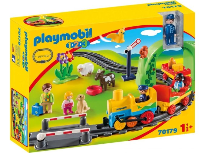 PLAYMOBIL® 70179 Moje první vláčkodráha (1.2.3)