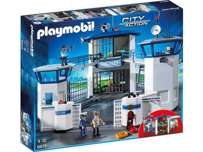 PLAYMOBIL® 6872 Policejní centrála s vězením