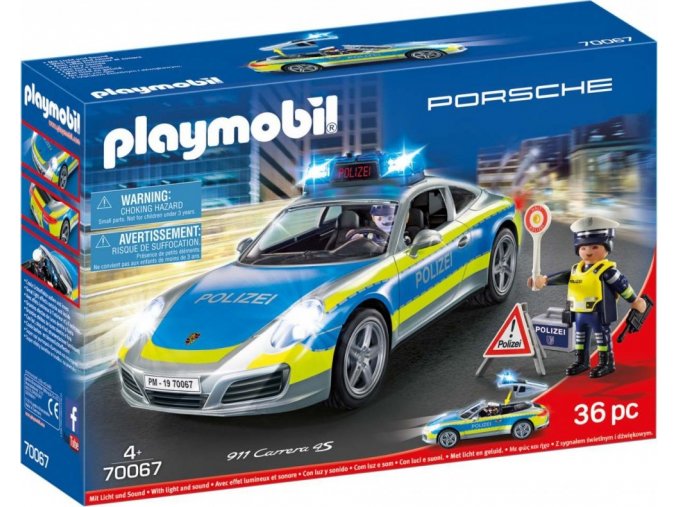 PLAYMOBIL® 70067 Porsche 911 Carrera 4S Policie