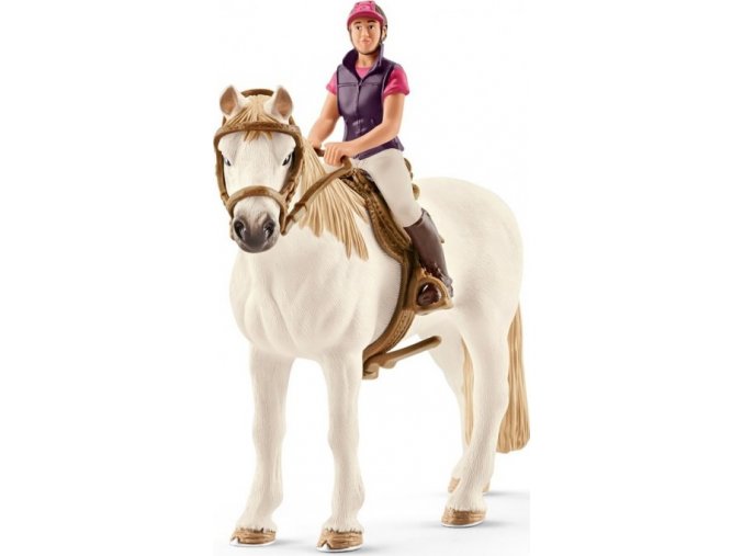 Schleich 42359 Rekreační jezdkyně na koni
