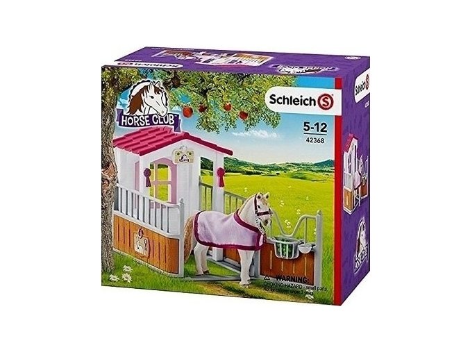 Schleich 42368 Stáj s klisnou Lusitano