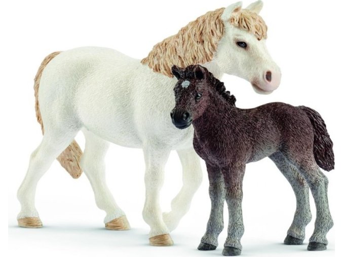 Schleich 42423 Set Poník kobyla a hříbě