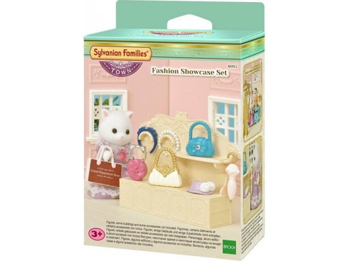 Sylvanian Families 6015 Město - Módní butik s kabelkami a doplňky